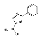 1-phenyltriazole-4-carboxamide Structure