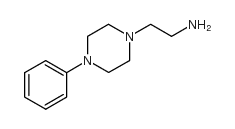 2-(4-苯基-哌嗪-1-基)-乙胺结构式