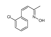 N-[4-(2-chlorophenyl)but-3-en-2-ylidene]hydroxylamine Structure