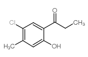 1-(5-chloro-2-hydroxy-4-methylphenyl)propan-1-one Structure