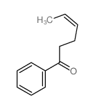 4-Hexen-1-one,1-phenyl-结构式