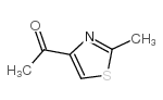 1-(2-甲基噻唑-4-基)乙酮结构式