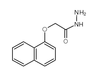 1-(萘氧基)乙酸肼结构式