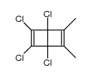 Tetrachlor-o-Dewar-xylol结构式