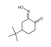 4-tert-butyl-2-(hydroxyimino)cyclohexanone Structure