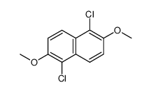 Naphthalene, 1,5-dichloro-2,6-dimethoxy-结构式