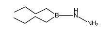 (n-C4H9)2BNHNH2结构式