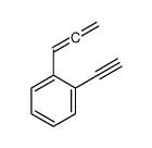 Benzene, 1-ethynyl-2-(1,2-propadienyl)- (9CI)结构式
