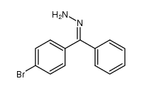 4-bromo-benzophenone-(Z)-hydrazone Structure