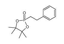 4,4,5,5-tetramethyl-2-(2-phenylethyl)-1,3,2λ5-dioxaphospholane 2-oxide Structure