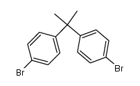 2,2-bis(4-bromophenyl)propane Structure
