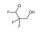 3-chloro-2,2,3-trifluoropropan-1-ol Structure