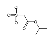 propan-2-yl 2-chlorosulfonylacetate Structure