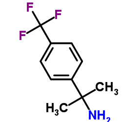 2-[4-(Trifluoromethyl)phenyl]-2-propanamine Structure