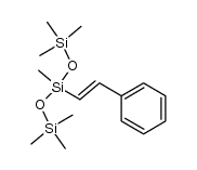 3-styrylheptamethyltrisiloxane Structure