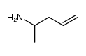 1-methyl-but-3-enylamine结构式