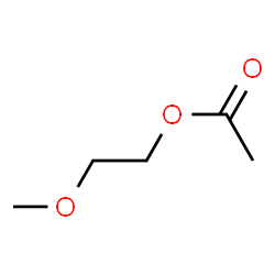 2-methoxyethyl acetate结构式