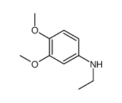 ETHYL-(3,4-DIMETHOXY-PHENYL)-AMINE structure