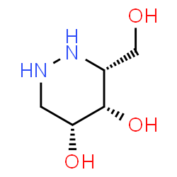 4,5-Pyridazinediol, hexahydro-3-(hydroxymethyl)-, (3R,4S,5R)- (9CI) Structure