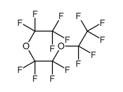1,1,2,2-tetrafluoro-1,2-bis(1,1,2,2,2-pentafluoroethoxy)ethane Structure