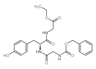 carbobenzoxy-glycyl-tyrosyl-glycine ethyl ester结构式