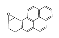 9,10-epoxy-7,8,9,10-tetrahydrobenzo(a)pyrene结构式