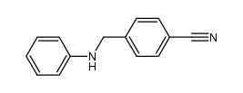 N-(4-cyanobenzyl)-N-phenylamine Structure