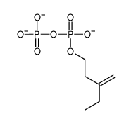 [3-methylidenepentoxy(oxido)phosphoryl] phosphate结构式