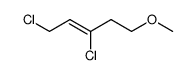 1,3-dichloro-5-methoxy-pent-2-ene结构式