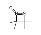 3,3,4,4-tetramethyl-1-oxidodiazet-1-ium结构式