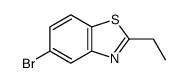 5-bromo-2-ethyl-1,3-benzothiazole结构式