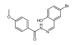 N'-[(Z)-(3-bromo-6-oxocyclohexa-2,4-dien-1-ylidene)methyl]-4-methoxybenzohydrazide结构式