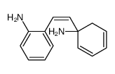 2-[(E)-2-(1-aminocyclohexa-2,4-dien-1-yl)ethenyl]aniline Structure
