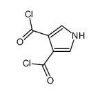 1H-pyrrole-3,4-dicarbonyl chloride Structure