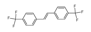 (E)-1,2-bis(4-(trifluoromethyl)phenyl)ethene Structure