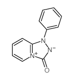 7-phenyl-1,7,8-triazabicyclo[4.3.0]nona-2,4-dien-9-one结构式