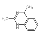 N-phenyl-N-propan-2-yl-ethanimidamide结构式
