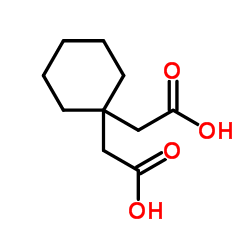 1,1-Cyclohexanediacetic acid Structure