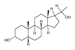 Pregnanediol V Structure