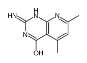 2-amino-5,7-dimethyl-1H-pyrido[2,3-d]pyrimidin-4-one Structure