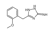 5-(2-METHOXYBENZYL)-4H-1,2,4-TRIAZOL-3-AMINE structure