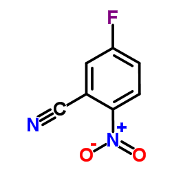 5-Fluoro-2-nitrobenzonitrile Structure