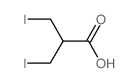 3-iodo-2-(iodomethyl)propanoic acid Structure