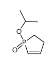 1-propan-2-yloxy-2,3-dihydro-1λ5-phosphole 1-oxide Structure