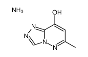 azanium,6-methyl-[1,2,4]triazolo[4,3-b]pyridazin-8-olate结构式