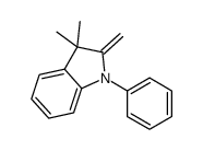 3,3-Dimethyl-2-methylene-1-phenylindoline Structure