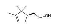 (R)-2,2,3-trimethylcyclopent-3-ene-1-ethanol Structure