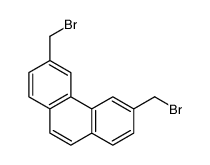 3,6-bis(bromomethyl)phenanthrene Structure