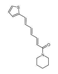 N-piperidineotanthusic acid amide Structure