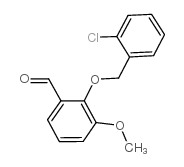 2-[(2-CHLOROBENZYL)OXY]-3-METHOXYBENZALDEHYDE picture